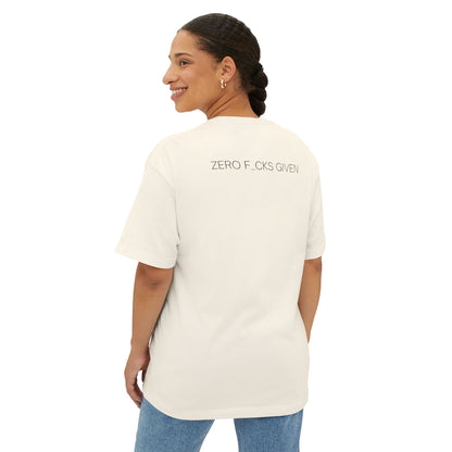 Zero F*cks Given Oversized Tee
