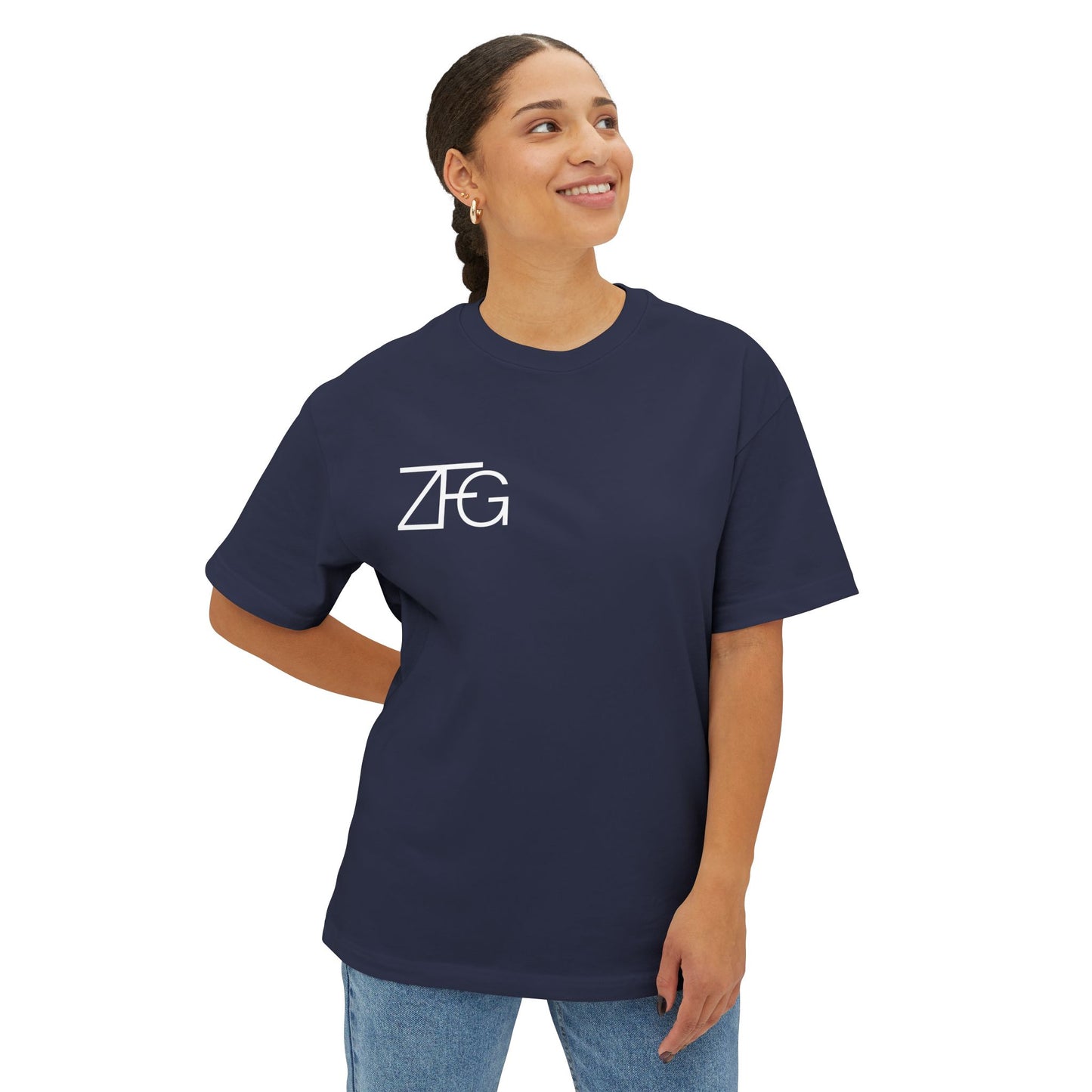 Zero F*cks Given Oversized Tee