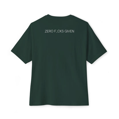 Zero F*cks Given Oversized Tee